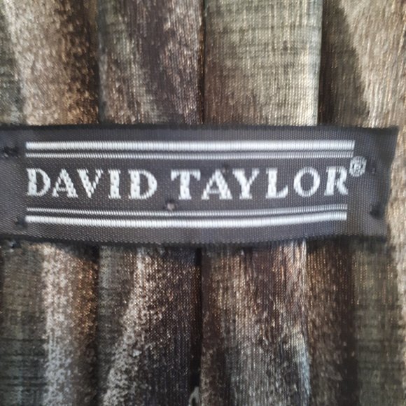 DAVID TAYLOR | Men's Clip On Neck Ties Set of 3 - Picture 3 of 8